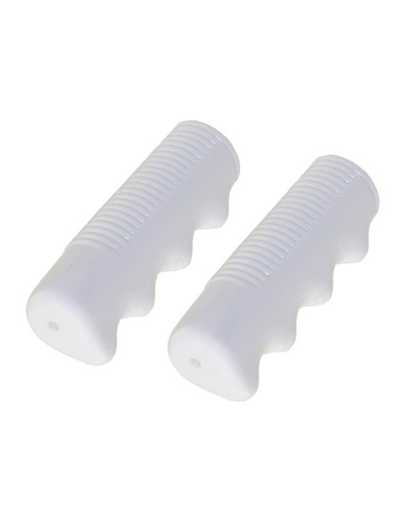 Lowrider Grips 7/8 long 95mm White.